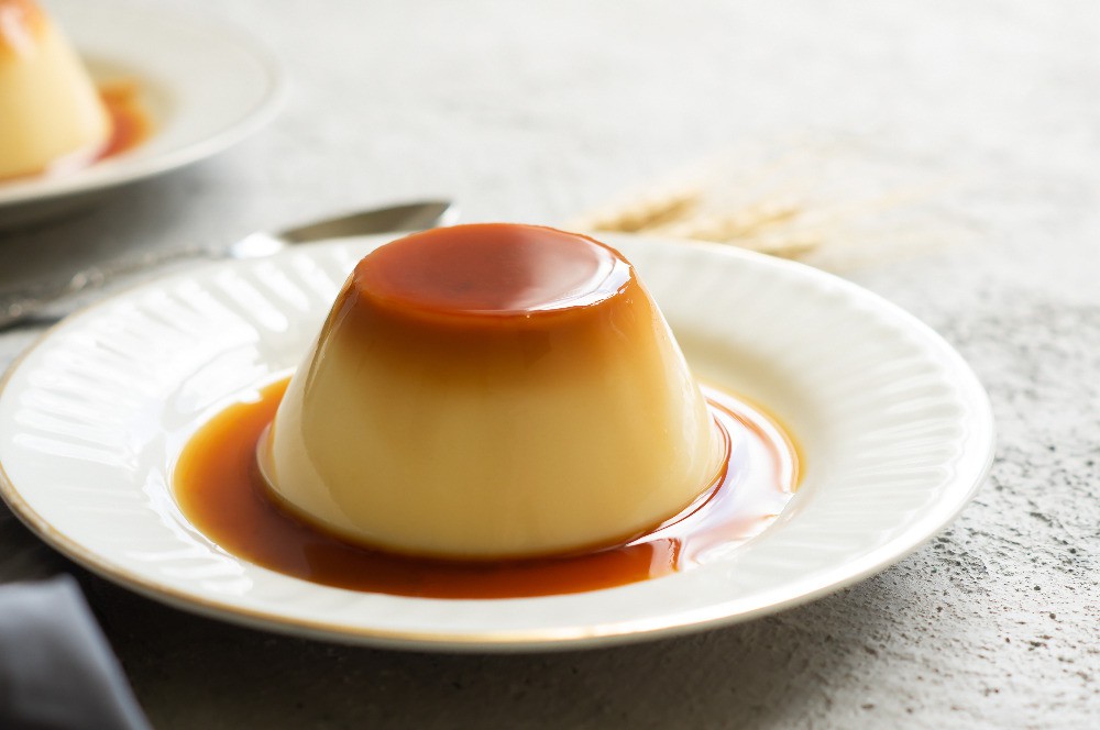 Spanisches Catering Flan – Karamellpudding 